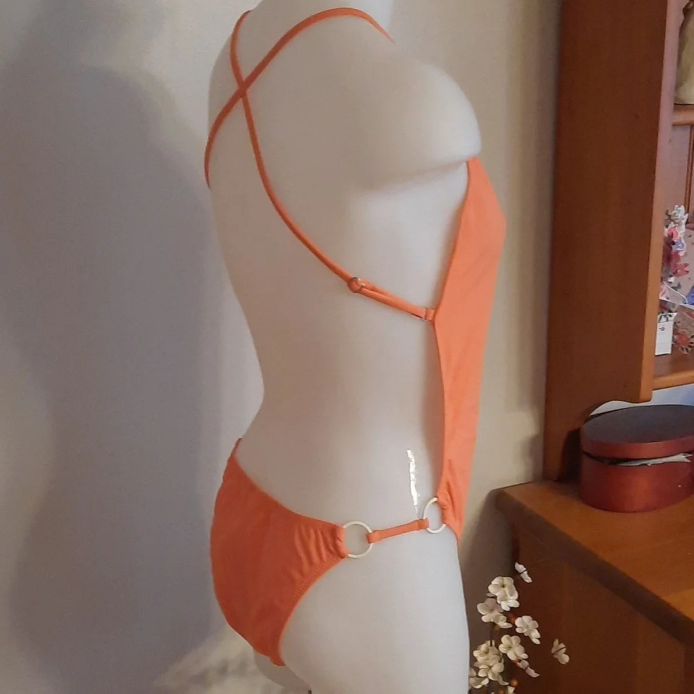 NWT SOLID & STRIPED Lindsay Monokini - Picture 5 of 13